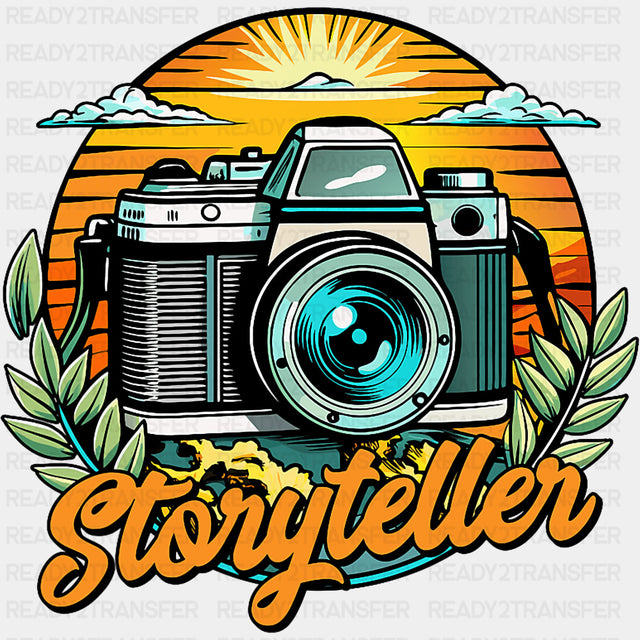 Storyteller, Sunset - Photography DTF Transfers ready2transfer Dark Color Design (See Imaging)
