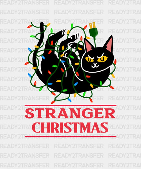 Stranger Christmas Dtf Transfer