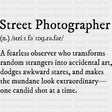 Street Photographer Definition - Photography DTF Transfers ready2transfer Dark Color Design (See Imaging)