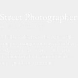 Street Photographer Definition - Photography DTF Transfers ready2transfer Light Color Design (See Imaging)