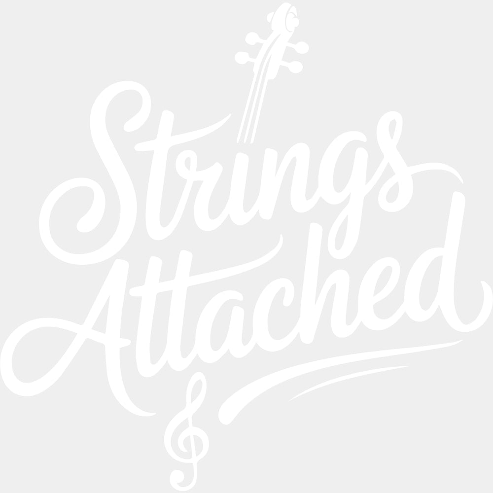 Strings Attached - Music DTF Transfers ready2transfer Light Color Design (See Imaging)