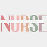 Strong, Smart, Caring, Healing - Nurse DTF Transfers ready2transfer Light Color Design (See Imaging)