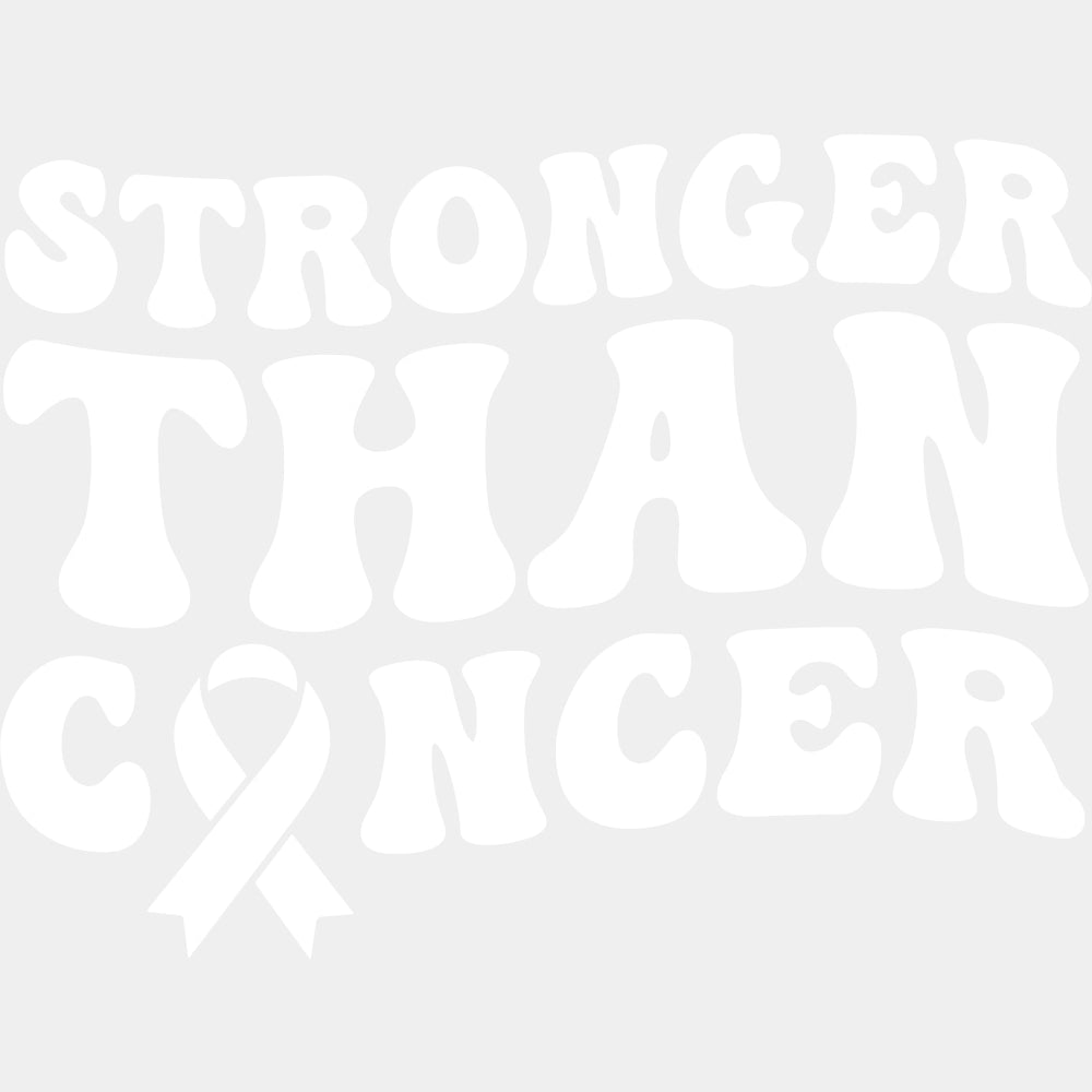 Stronger Than Cancer - Melanoma DTF Transfers - Adult Unisex - S & M (10’’) / Light Color Design (See Imaging)