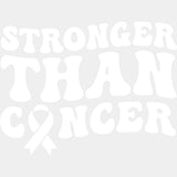 Stronger Than Cancer - Melanoma DTF Transfers - Adult Unisex - S & M (10’’) / Light Color Design (See Imaging)
