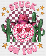 Stuck On You Lover Face Dtf Transfer