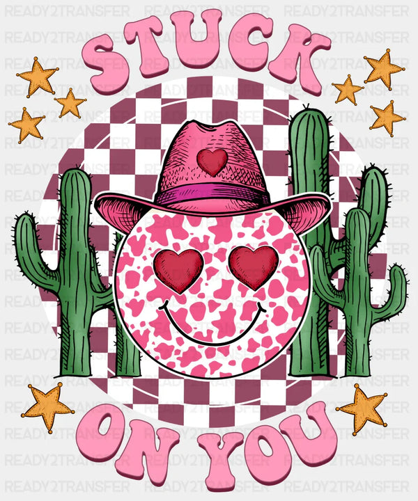 STUCK ON YOU LOVER FACE DTF Transfer