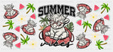 Summer Cool Calf - Summer Cup Wrap UV Sticker Permanent UV DTF Decal