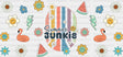 Summer Junkie - Cup Wrap Uv Sticker Permanent Dtf Decal