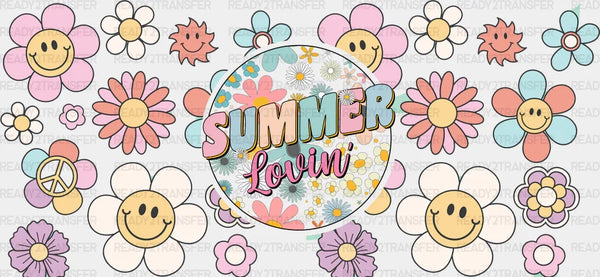 Summer Lovin' - Summer Cup Wrap UV Sticker Permanent UV DTF Decal