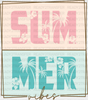 Summer Vibes Design - Dtf Heat Transfer