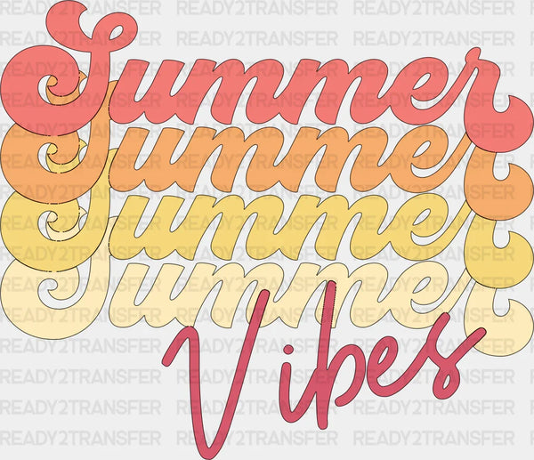 Summer Vibes Summer DTF Transfer