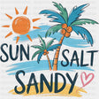 Sun Salt Sandy - Family Trip DTF Transfers ready2transfer