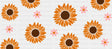 Sunflowers - Cats Cup Wrap UV Sticker Permanent UV DTF Decal