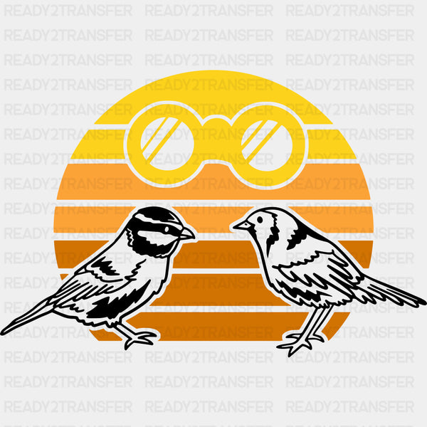 Sunglasses & Birds - Birds DTF Transfers