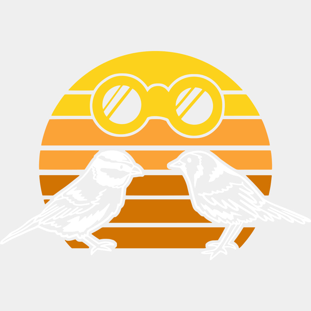 Sunglasses & Birds - Birds DTF Transfers ready2transfer Light Color Design (See Imaging)