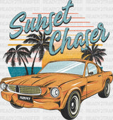Sunset Chaser Summer Dtf Transfer
