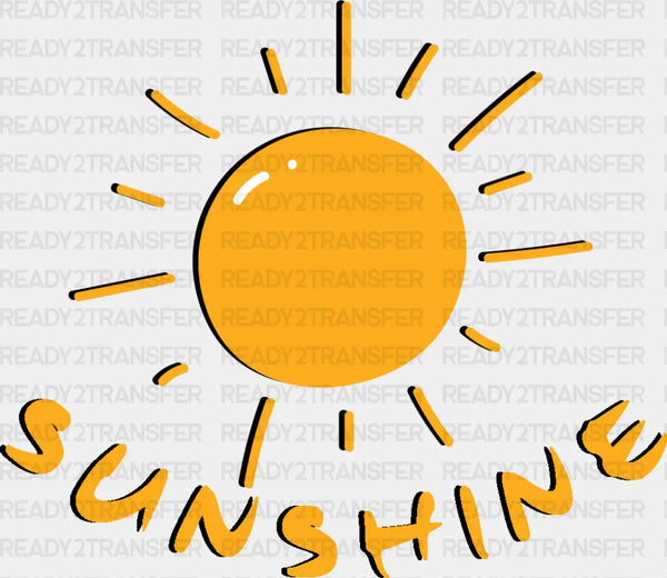 Sunshine Summer DTF Transfer