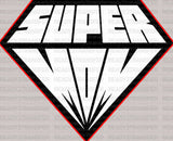 Super Mom Diamond DTF Transfer ready2transfer