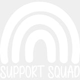 Support Squad, Black, White & Green - Lymphoma DTF Transfers ready2transfer Light Color Design (See Imaging)