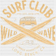 Surf Club, Wild Wave - Surfing DTF Transfers ready2transfer