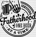 Surviving Fatherhood Father's Day DTF Transfer ready2transfer Black