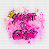 Sweet 16 Crew - Sweet 16 DTF Transfers ready2transfer