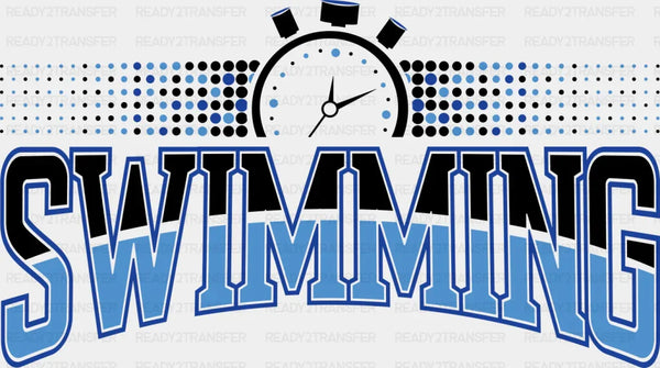 Swimming Stopwatch - Swimming DTF Transfer