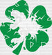 T-rex St. Patrick's Day DTF Heat Transfer, Saint Patricks Day Design, St Paddys Day DTF ready2transfer White