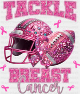 Tackle Breast Cancer - Breast Cancer Awareness DTF Transfer