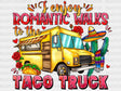 Taco Truck DTF Transfer