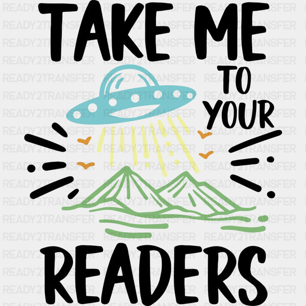 Take Me To Your Readers - Librarian DTF Transfers