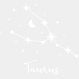 Taurus Constellations - Zodiacs & Horoscopes DTF Transfers - Adult Unisex - S & M (10’’) / Light Color Design (See