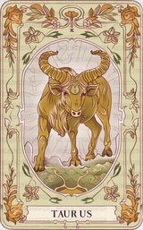 Taurus Tarot Card - Zodiacs & Horoscopes Dtf Transfer