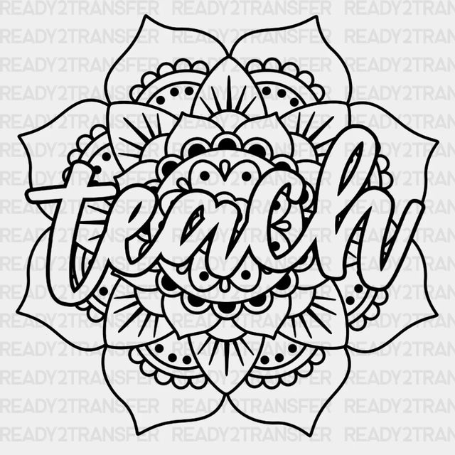 Teach DTF Transfer ready2transfer Black