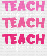 Teach Kindness Dtf Transfer