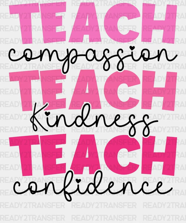 Teach Kindness DTF Transfer