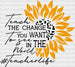 Teach The Change You Want To See İn The World DTF Transfer ready2transfer Black