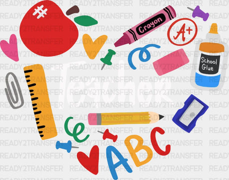 Teacher Abc Dtf Transfer