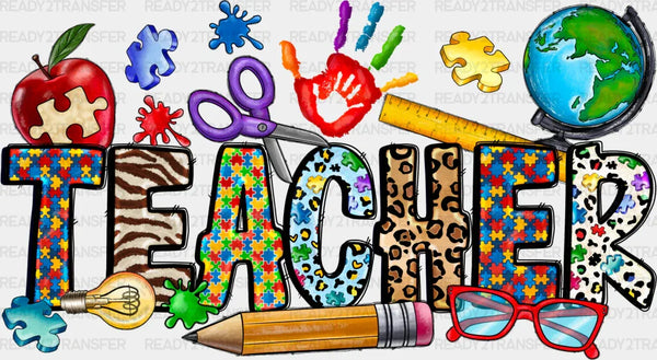 Teacher Design - Teachers DTF heat transfer