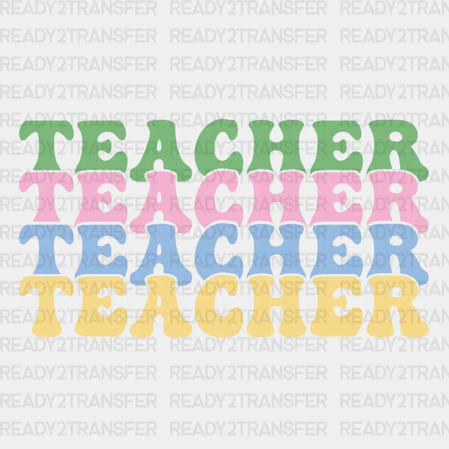 Teacher Dtf Transfer