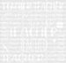 Teacher Teacher Teacher DTF Transfer ready2transfer White