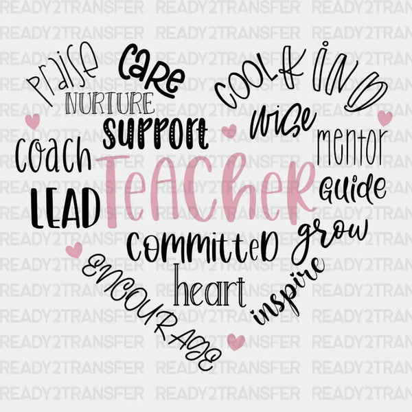 Teacher Feelings DTF Transfer