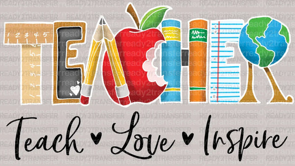 TEACHER Inspire DTF Transfer