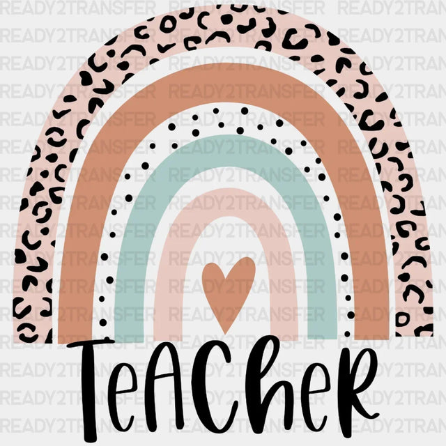 Teacher Love Dtf Transfer