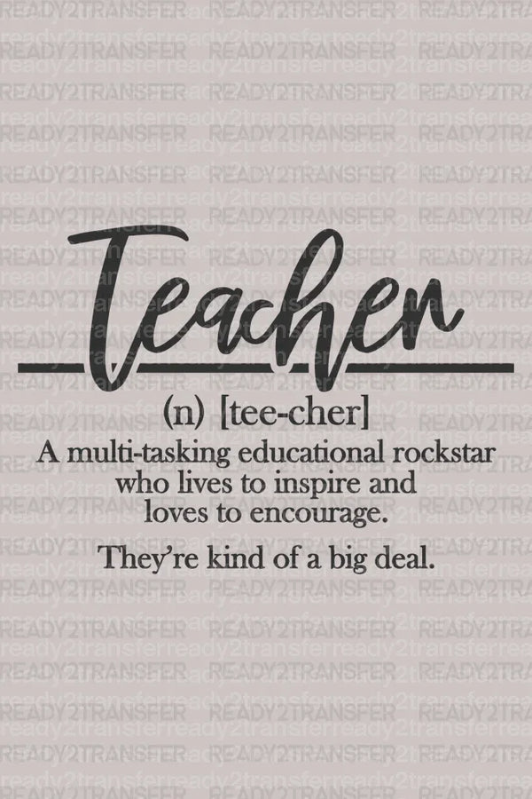 TeacherLife DTF Transfer