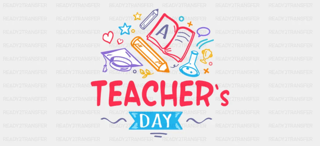 Teacher’s Day - Teacher Cup Wrap UV Sticker Permanent UV DTF Decal