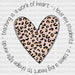Teaching Is A Work Of Heart DTF Transfer ready2transfer Black