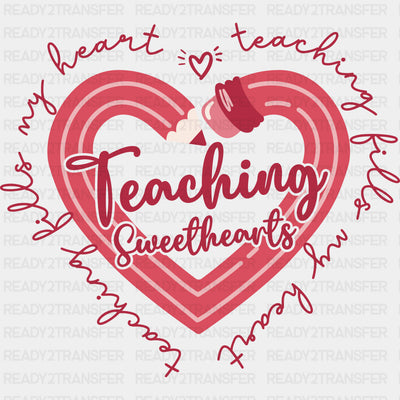 TEACHING SWEETHEARTS DESIGN DTF Transfer ready2transfer