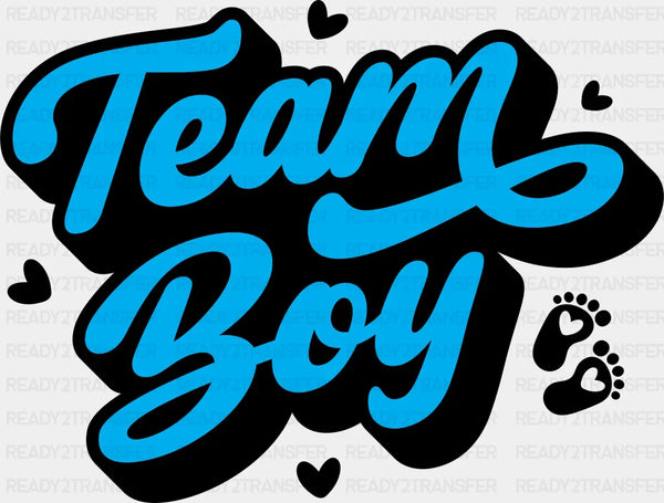 Team Boy Blue Design - Gender Reveal DTF Transfer
