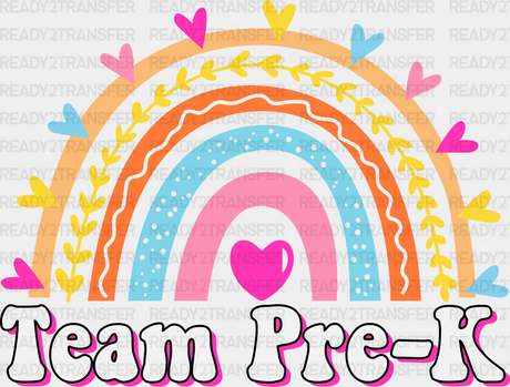 Team Pre-K Design - Dtf Heat Transfer